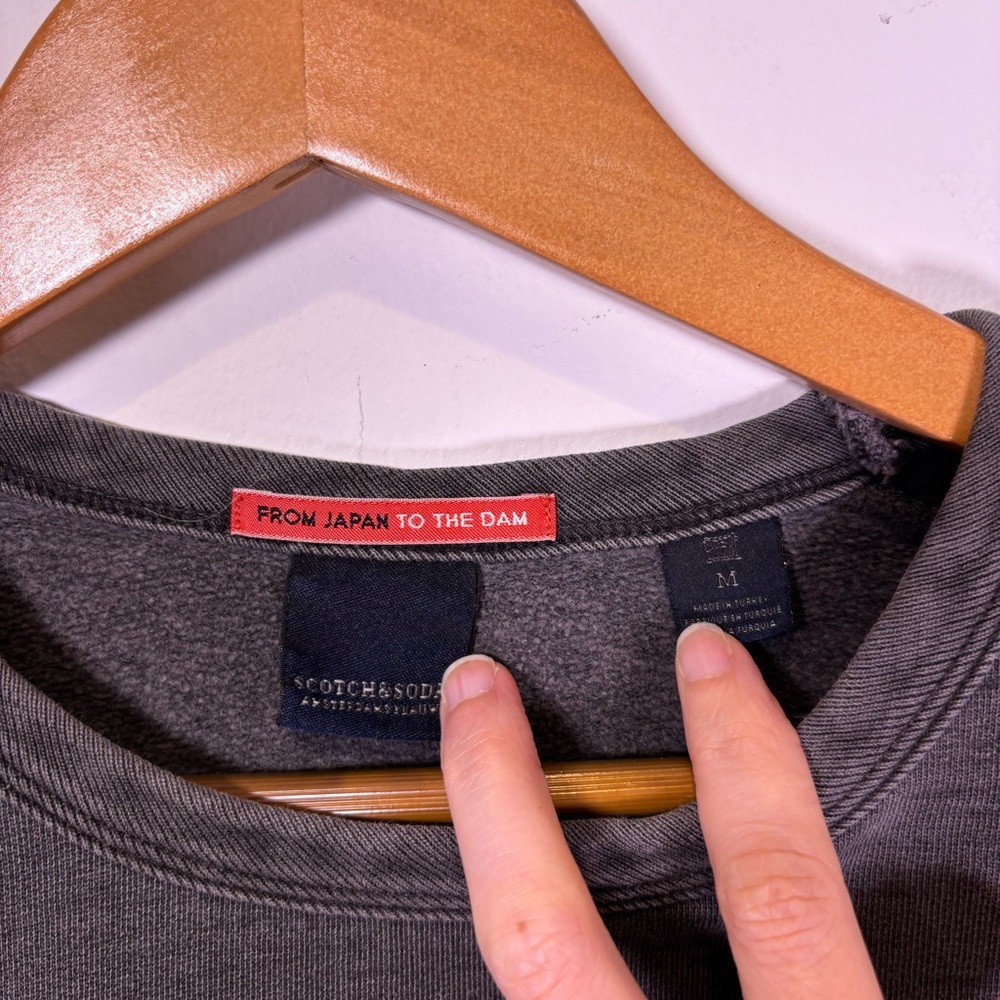 Scotch & Soda Amsterdam Gray Long Sleeve Shirt - Picture 3 of 7